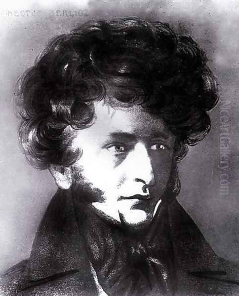 Portrait of Hector Berlioz 1803-69 - view 1