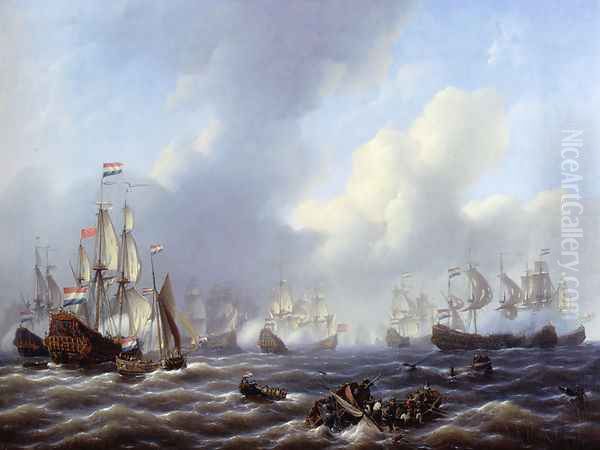 The Battle Of Kamperduin - view 1
