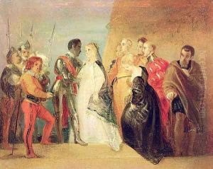 The Return of Othello, Act II, Scene ii from Othello, c.1799 by Thomas Stothard