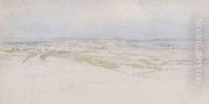 A Distant View of Edinburgh, 1809 by Thomas Stothard