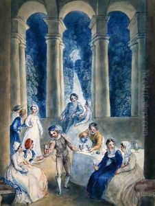 The Tenth Day of the Decameron, from Boccacios Decameron by Thomas Stothard