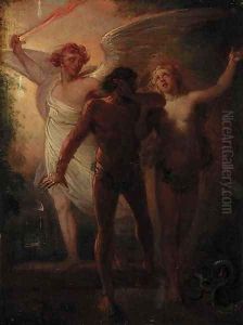 The expulsion of Adam and Eve by Thomas Stothard