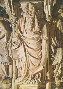 Well of Moses: Moses by Claus Sluter