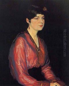 Portrait of Sylvia Parsons by William Strang