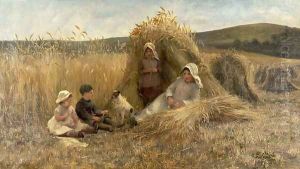 Young Harvesters by Lionel Percy Smythe