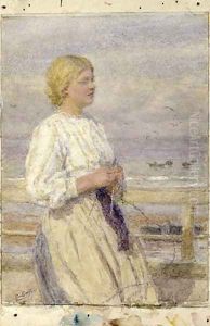 La Tricoteuse by Lionel Percy Smythe