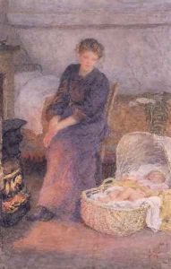 When life is hard its better to be young, 1911 by Lionel Percy Smythe