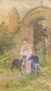 A Garden Gateway by Lionel Percy Smythe