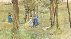 Gleaners by Lionel Percy Smythe