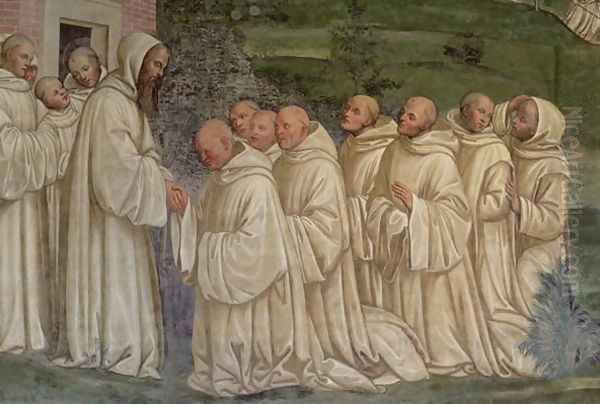 Benedictine Monks, from the Life of St. Benedict - view 1