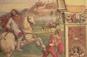 Man on Horseback, from the Life of St. Benedict by L. & Sodoma Signorelli
