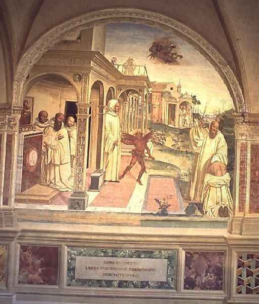 The Flagellation of St. Benedict, from the Life of St. Benedict - view 1