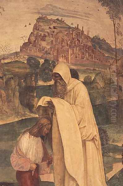 St. Benedict Blessing a Child, from the Life of St. Benedict - view 1