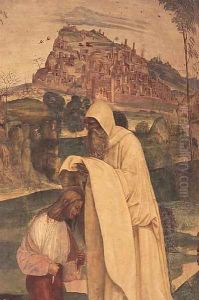 St. Benedict Blessing a Child, from the Life of St. Benedict
