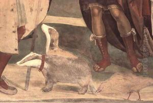 The Life of St. Benedict 6 by L. & Sodoma Signorelli