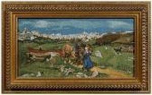 Primavera Sulle Alpi by Giovanni Segantini