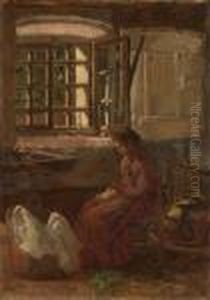 Il Lavoro by Giovanni Segantini