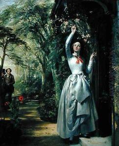 The Gardeners Daughter by Frank Stone