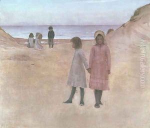 The Two Sisters, 1882 by William Stott Of Oldham
