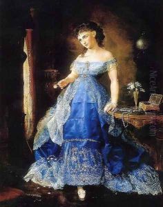 We Both Must Fade (or Mrs Fithian) by Lilly Martin Spencer