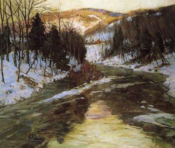 Winter Stream - view 1