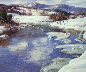 Valley Stream in Winter