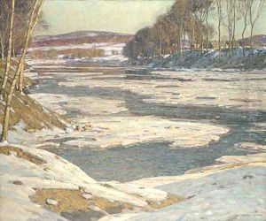 An Opalescent River Finished 1909 by George Gardner Symons