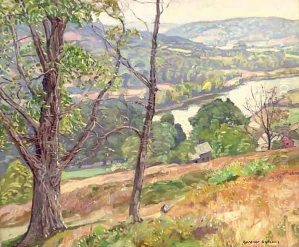 Hill Top View of the River - view 1