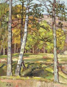 Spring Landscape by George Gardner Symons