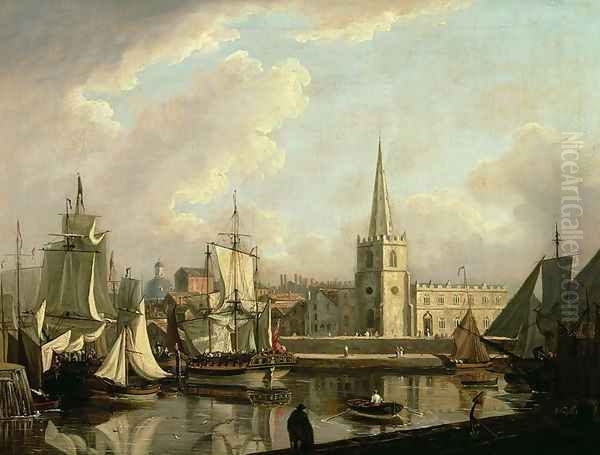 Georges Dock Basin, Liverpool, 1797 - view 1