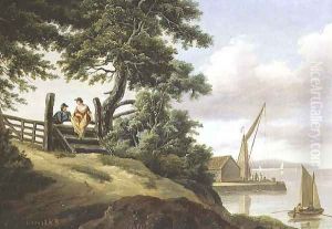 Lovers by a Gate