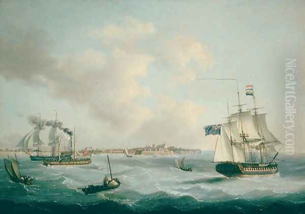 Shipping off Margate, 1825 - view 1