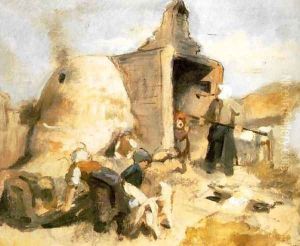 Brickburners 1857 by Bertalan Szekely