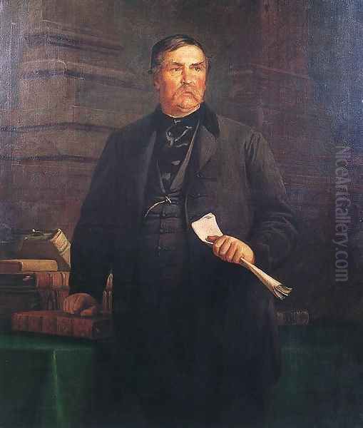Portrait of Ferenc Deak 1869 - view 1