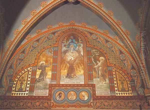 Stigmatization of Saint Francis 1890-96 - view 1