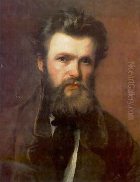 Portrait of Miklos Izso 1860s - view 1