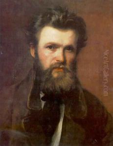 Portrait of Miklos Izso 1860s