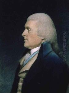 Thomas Jefferson 1743-1826 c.1797 by James Sharples