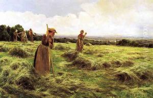 Haymaking by Florence A. Saltmer