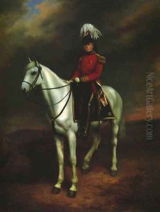Equestrian Portrait of Major General Edward Macarthur