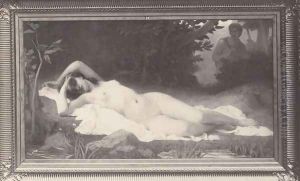 Sommeil de la Nymphe (Sleeping Nymph) by Gaston-Casimir Saint-Pierre
