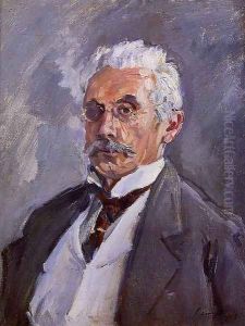 Portrait of Carl Steinbart by Max Slevogt