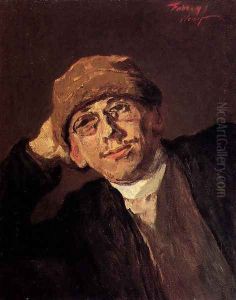 A Portrait Of The Artist's Nephew by Max Slevogt