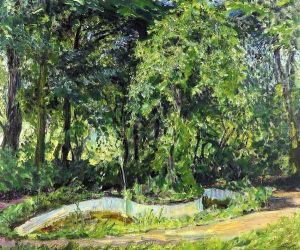 Park Landscape in the Palatinate by Max Slevogt