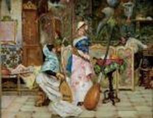 Les Musiciennes by Enrique Serra y Auque