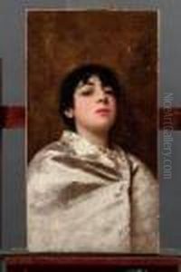 Ritratto Di Giovinetta by Enrique Serra y Auque