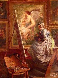 Der Kopist (The Copyist) by Edouard Schulz