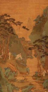 A Scholar Listening to a Waterfall