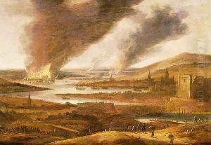 The Dutch in the Medway 1667 by Willem Schellinks