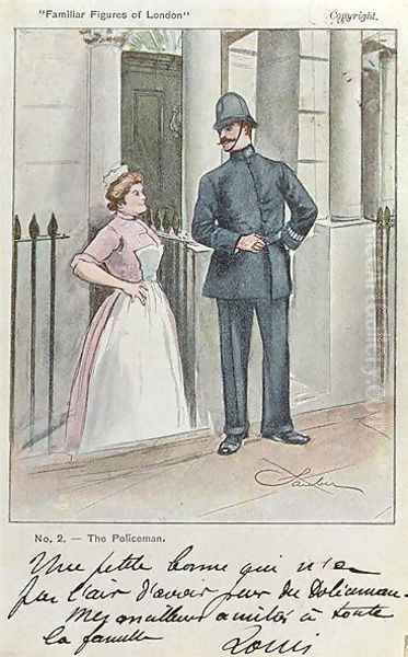The Policeman, No.2 from Familiar Figures of London, c.1901 - view 1